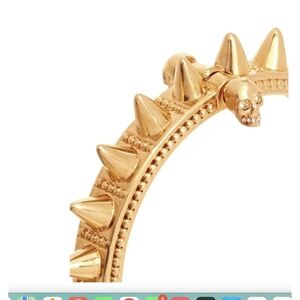 Alexander McQueen Gold Spike Bracelet